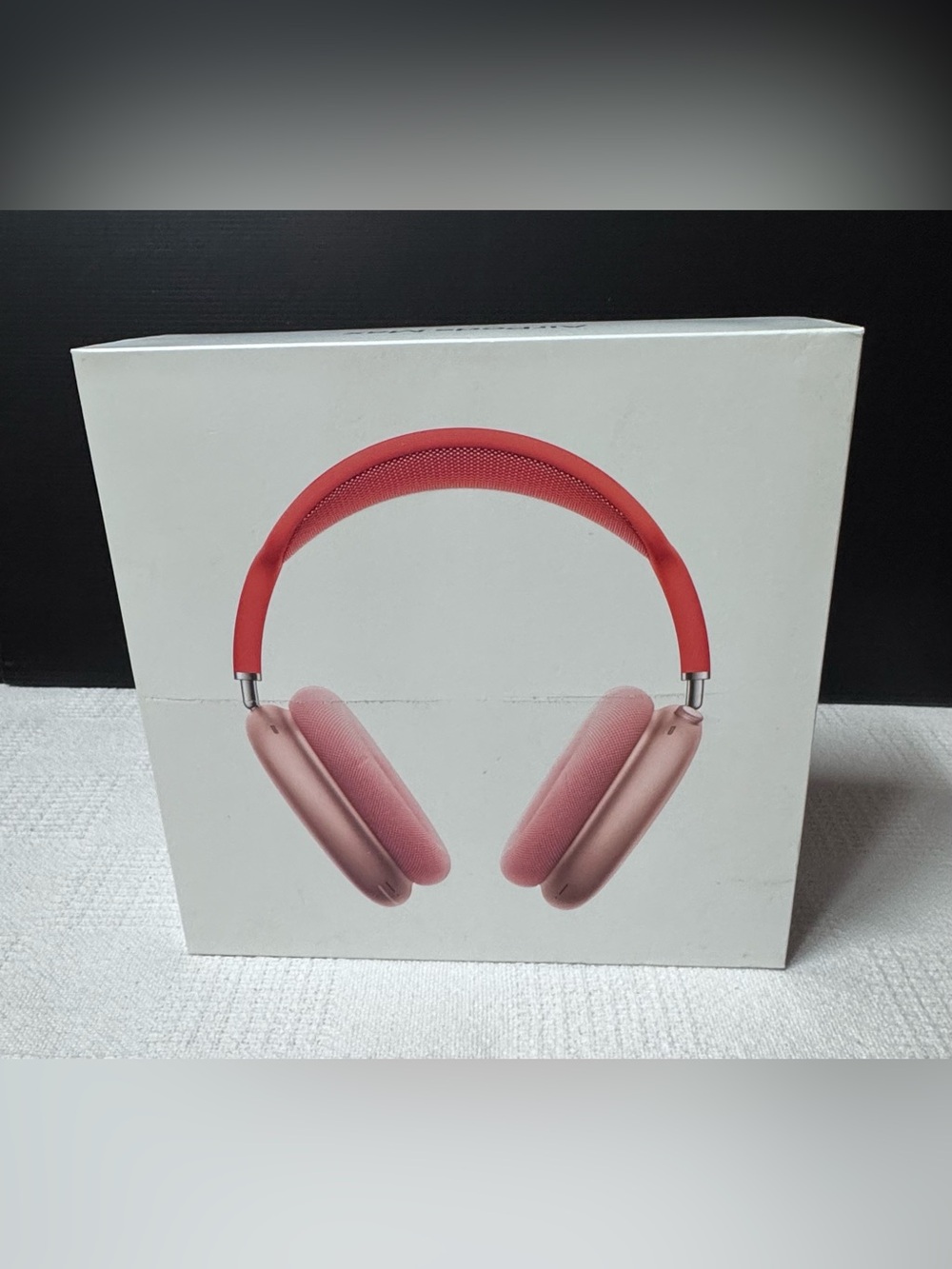Apple Over-Ear Headphones - Red and Rose Gold